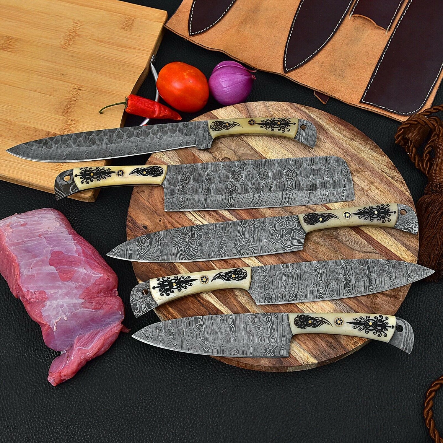 Kitchen Chef Knives Set
