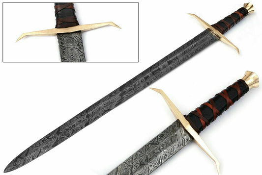 Custom Handmade Damascus sword , VIKING Sword Damascus Steel , Best Gift for Him | Best Quality | gift for father | gift for husband | Wedding Gift | Birthday Gift