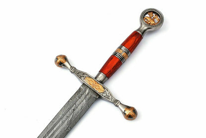 Custom Handmade Damascus sword , VIKING Sword Damascus Steel , Best Gift for Him | Best Quality | gift for father | gift for husband